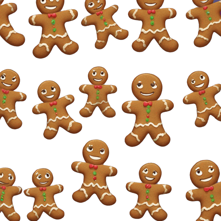 Gingerbread girl  emoji