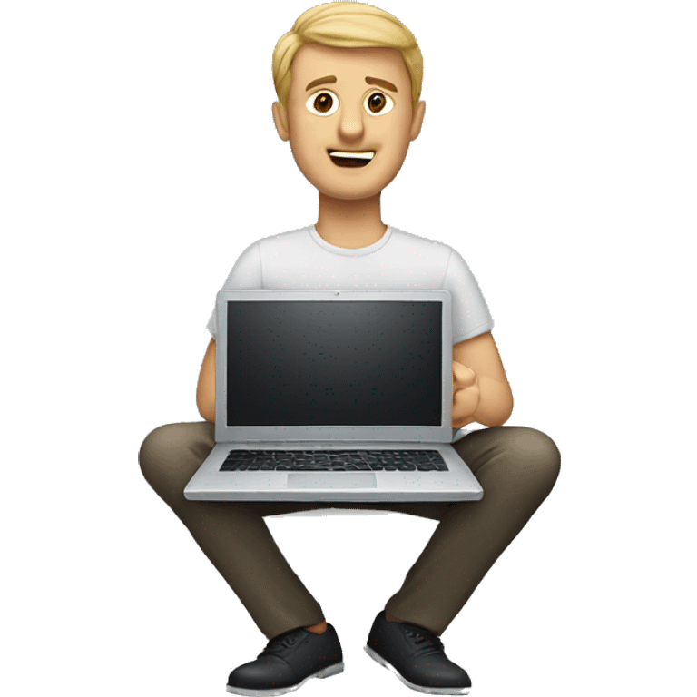 laptop man  emoji