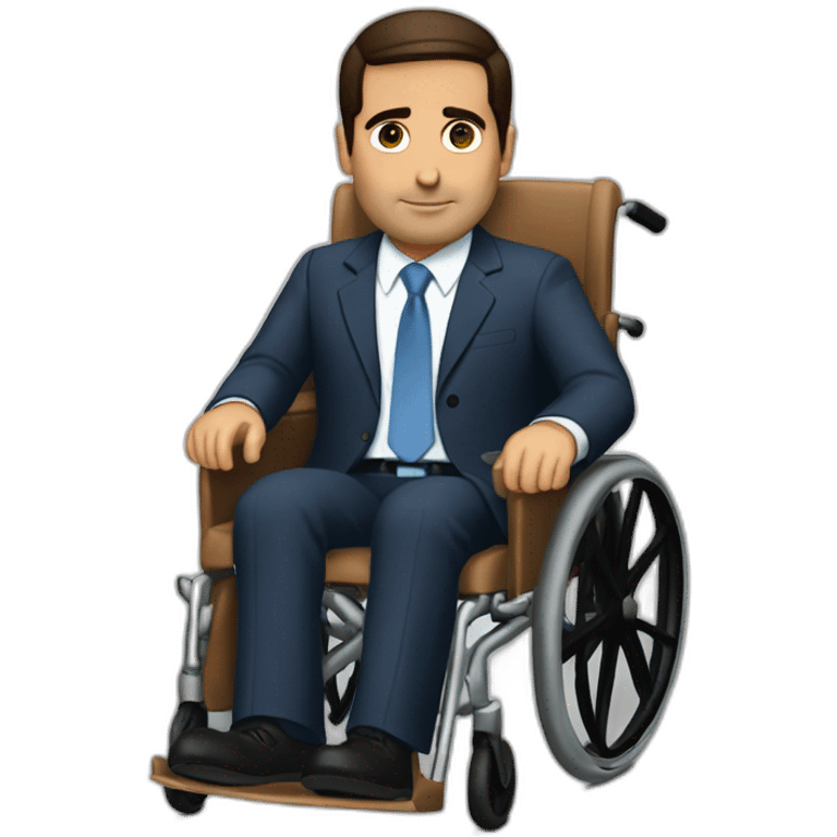 michael-scott-in-a-wheelchair emoji