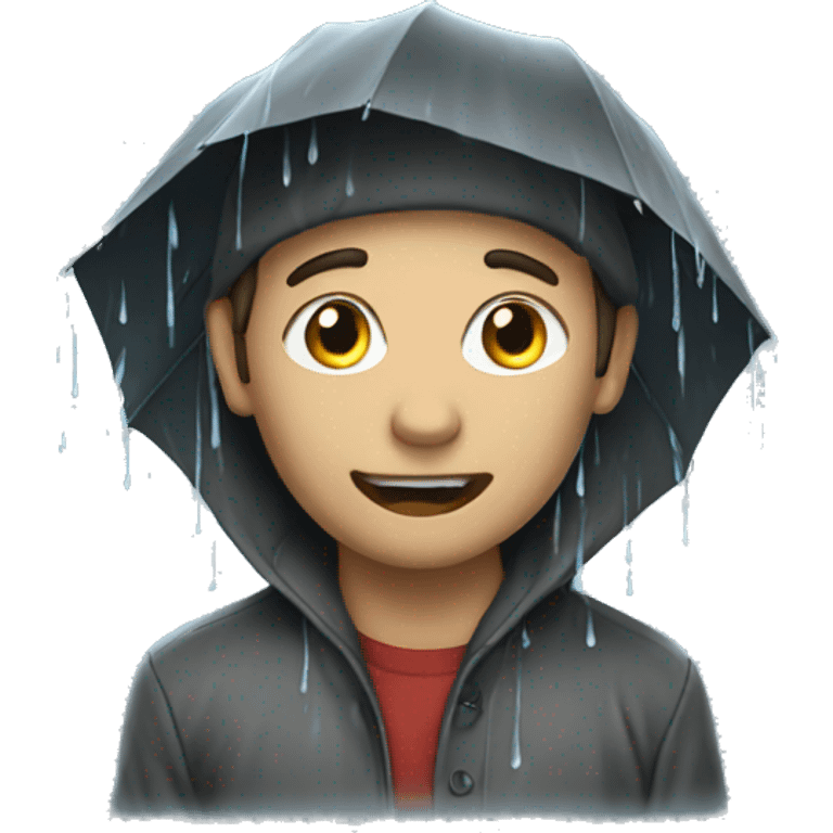 rain emoji