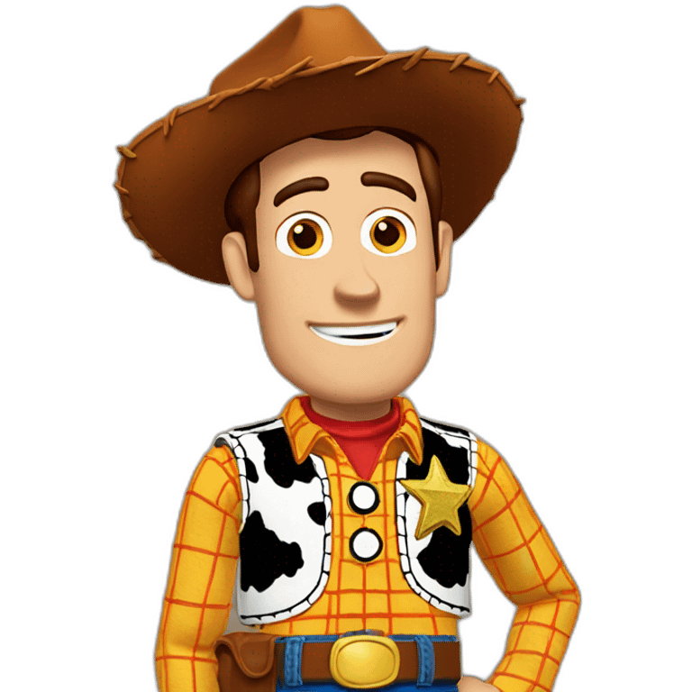 Woody toy story emoji