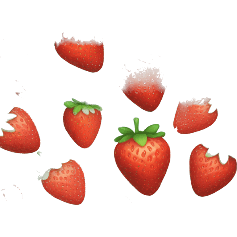 Fresas  emoji