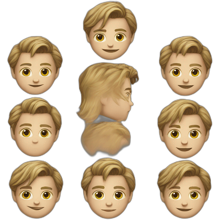 young leonardo dicaprio emoji