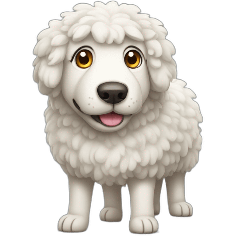 Sheep dog emoji