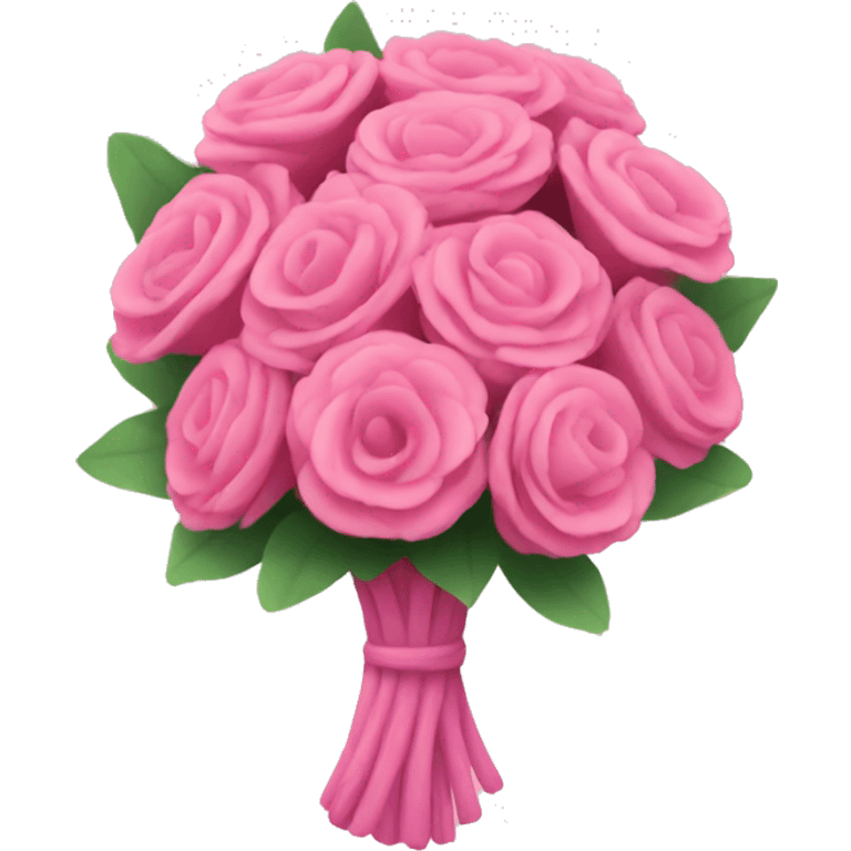 pink bouquet emoji