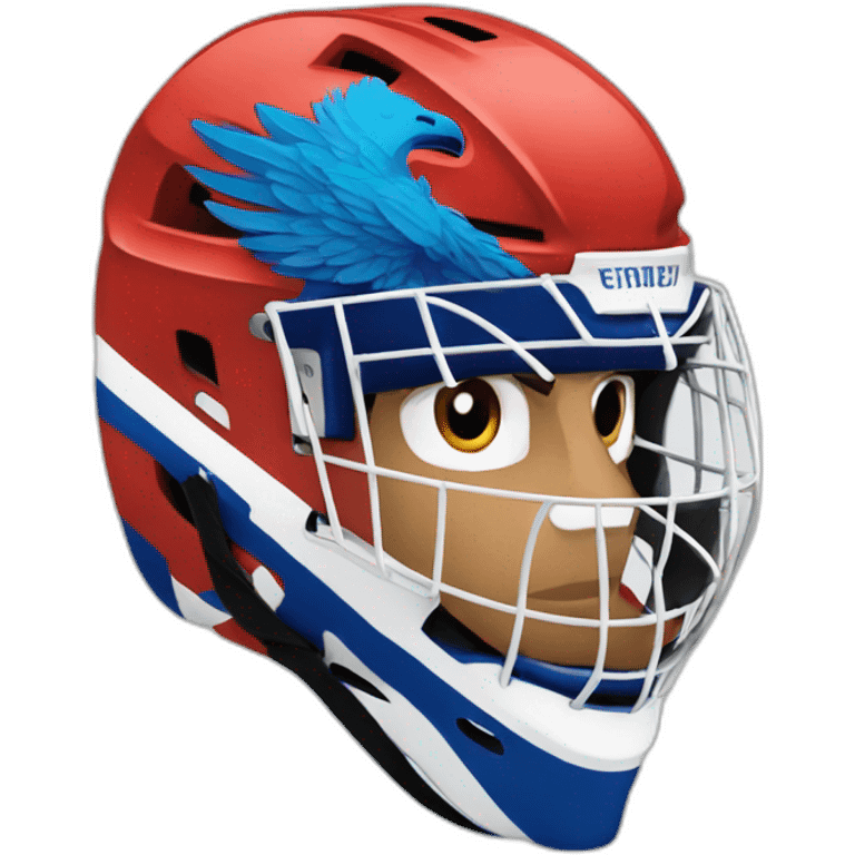 ice-hockey-eagle-red emoji