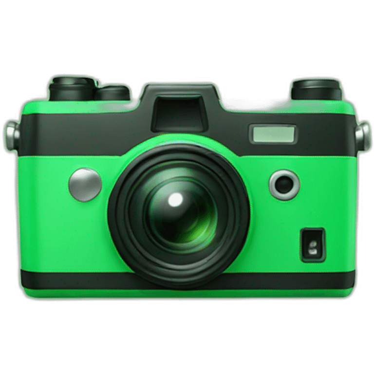 green disposable camera emoji