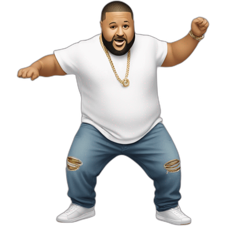 fat dj khaled dancing emoji