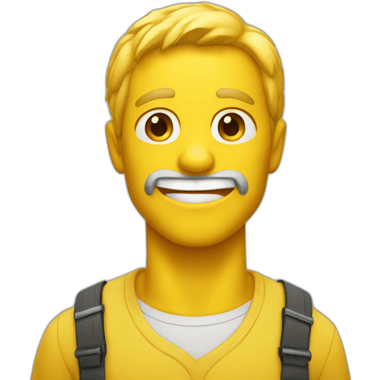 yellow joe face emoji