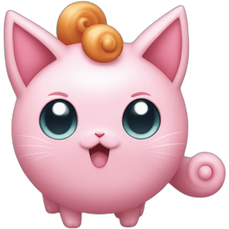 Ginger Jigglypuff pokemon emoji