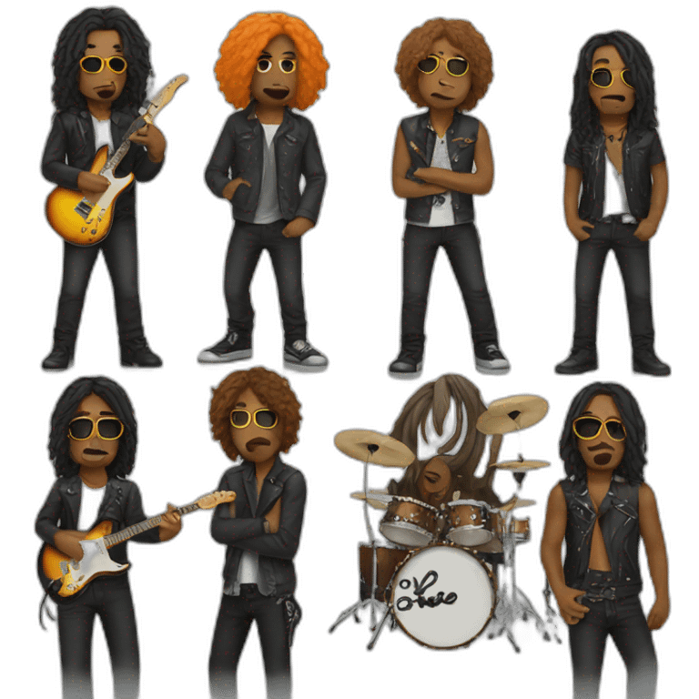 rock band emoji