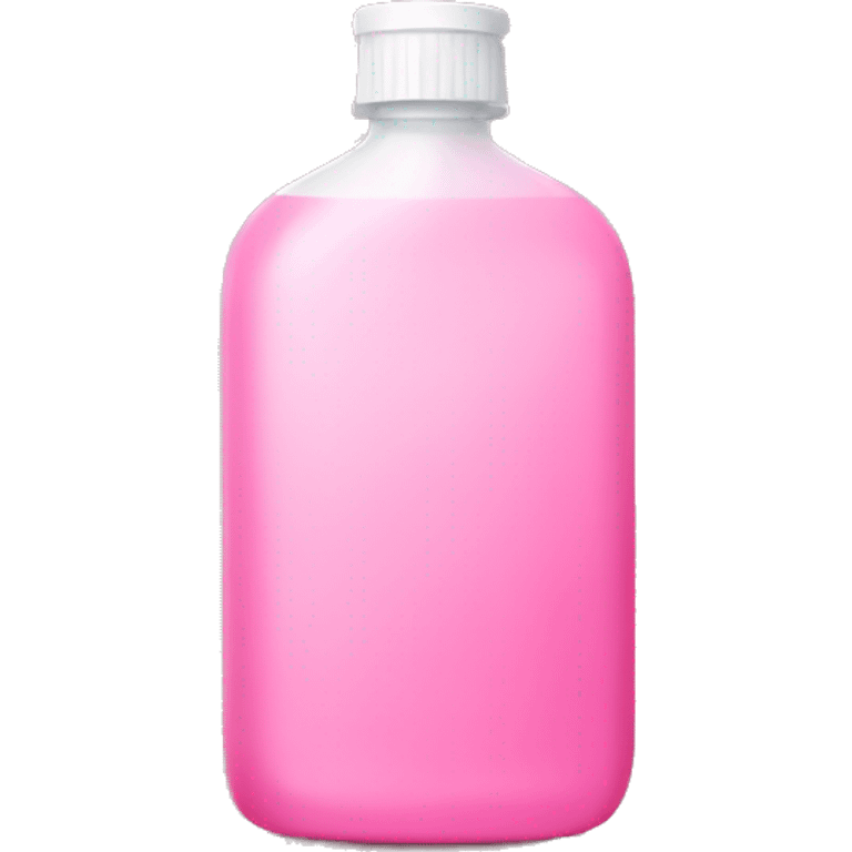 Pink bottle of mouthwash  emoji