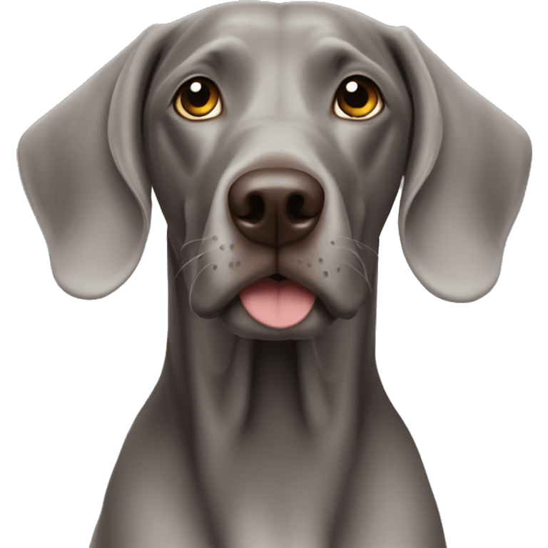 Weimaraner emoji