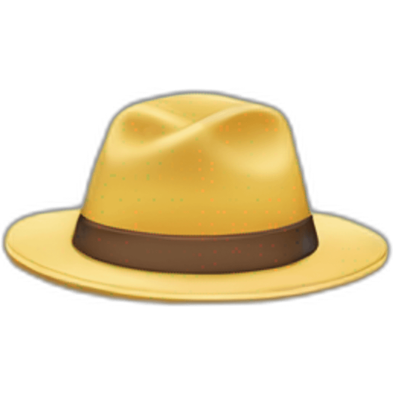 person wearing a hat that has a camera on it emoji