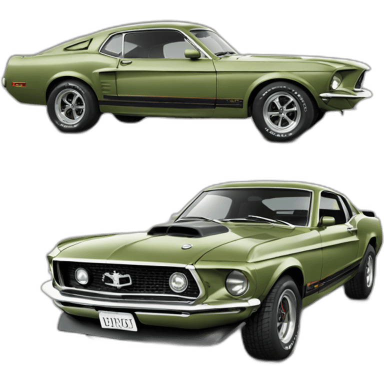 Mustang 1969 emoji