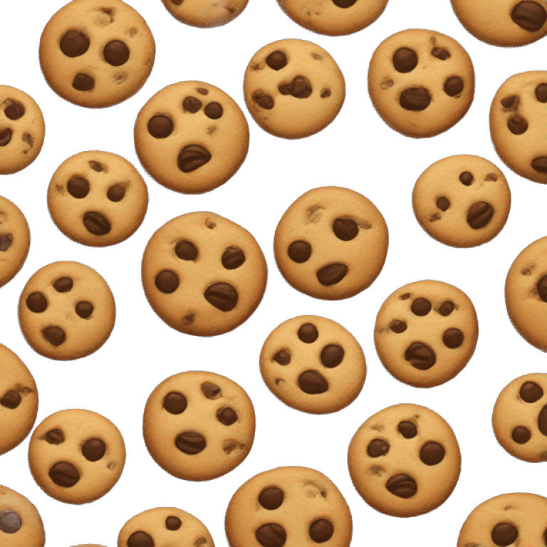 chocolate chip cookie emoji