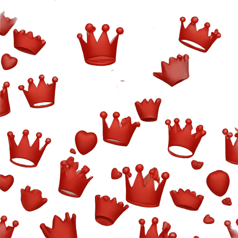 big  crown red emoji