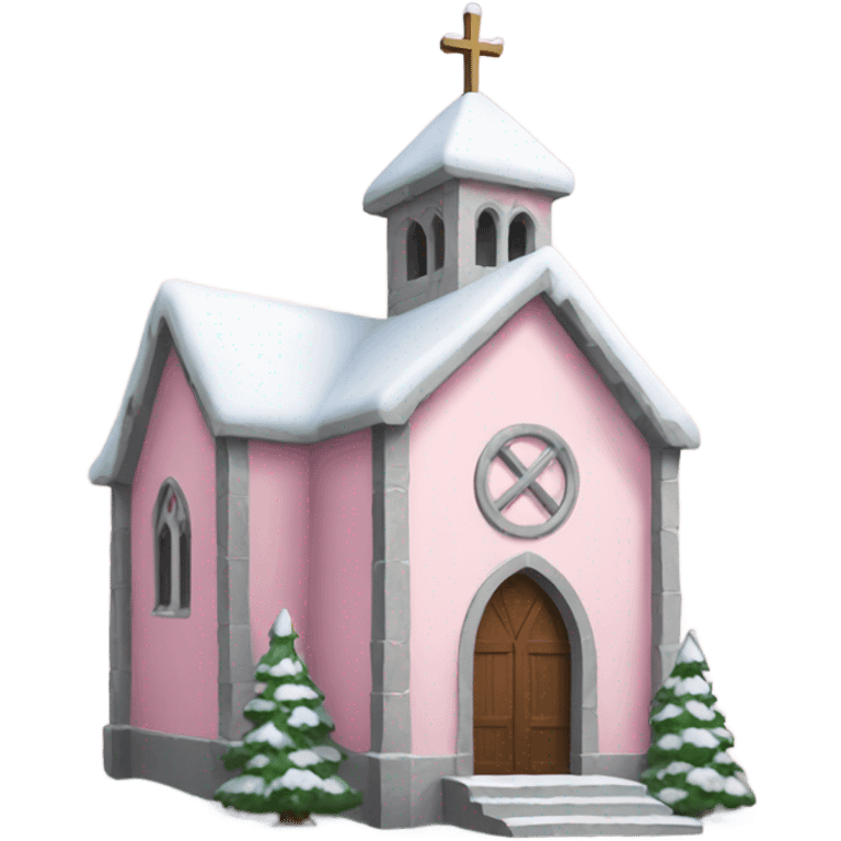 pinky snowy chapel emoji