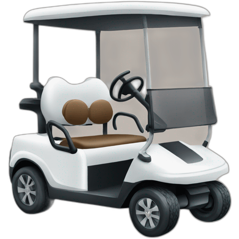 golf buggy emoji