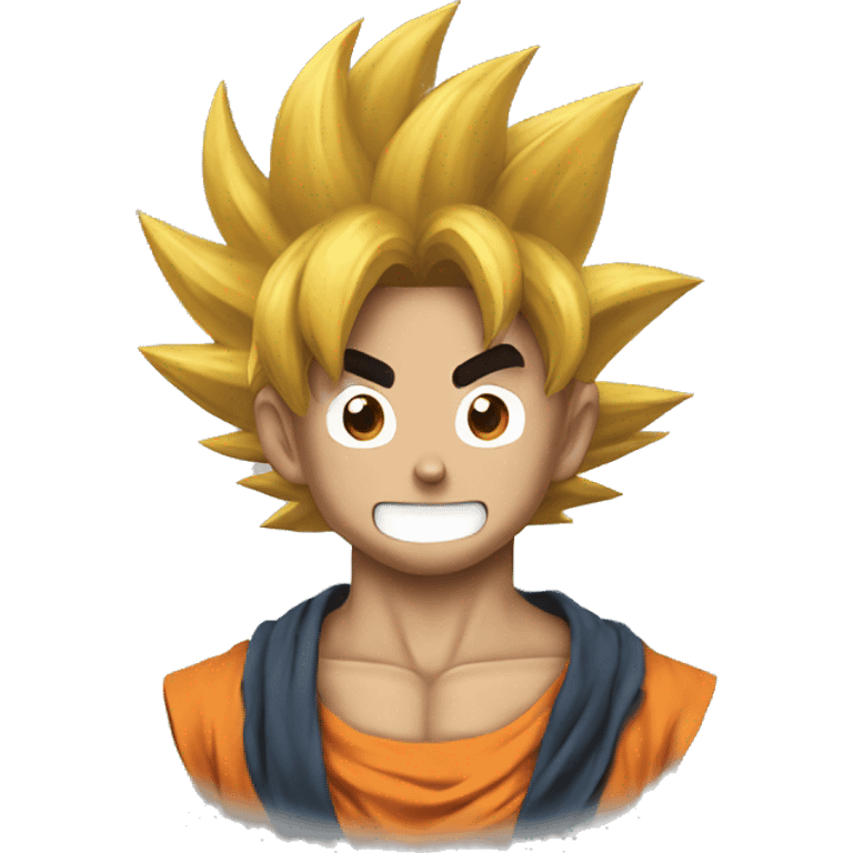 loco Goku  emoji