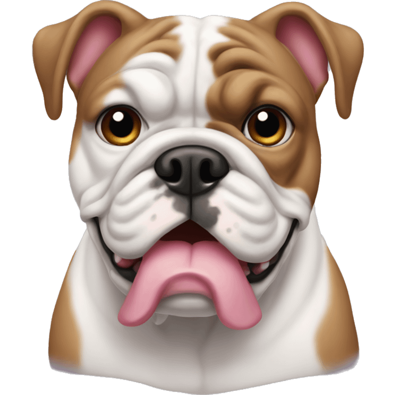 Bulldog francés Rosa emoji