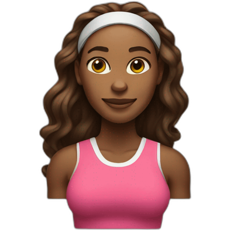 Serena Williams emoji