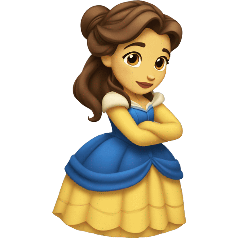 beauty and the beast belle emoji