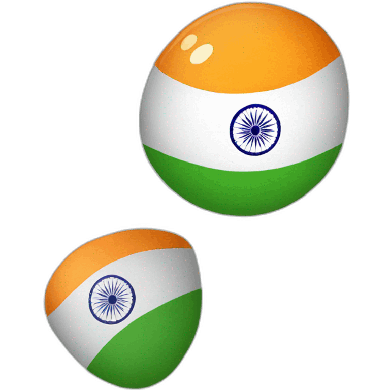 indian flag Chandrayaan emoji