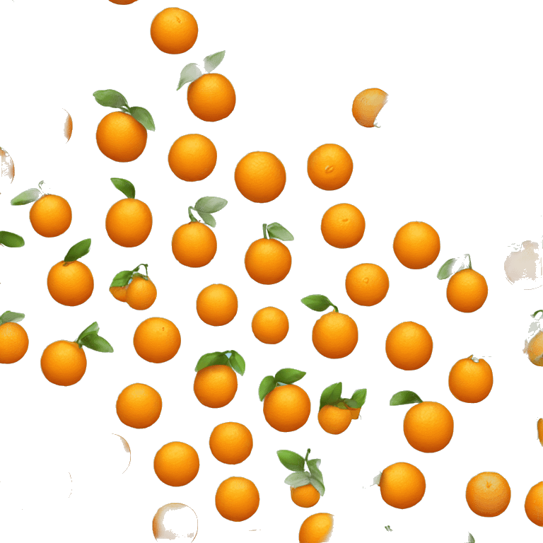 Orange fruit  emoji