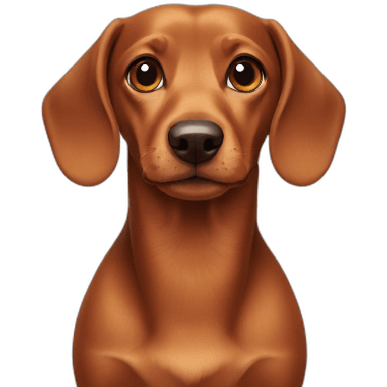 dachsund emoji