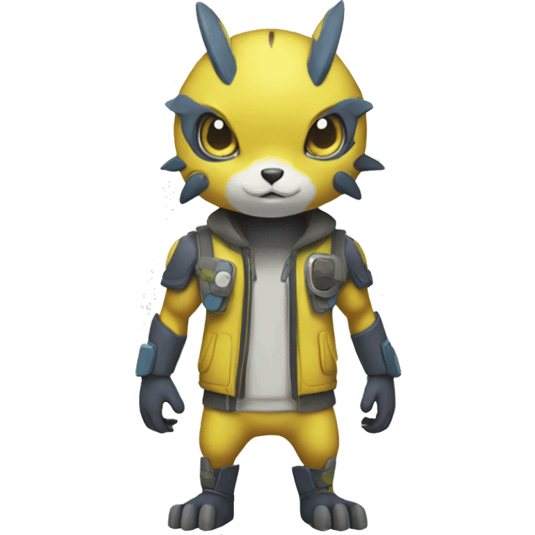 Digimon-Pokémon full body emoji