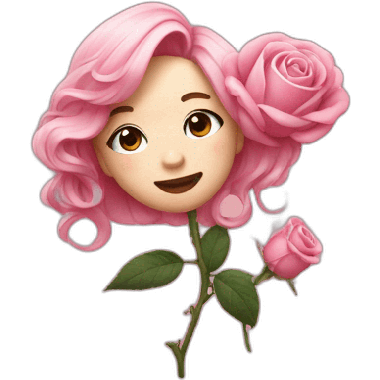 rose blackpink emoji