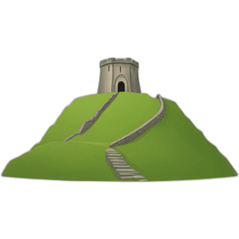 Glastonbury Tor emoji