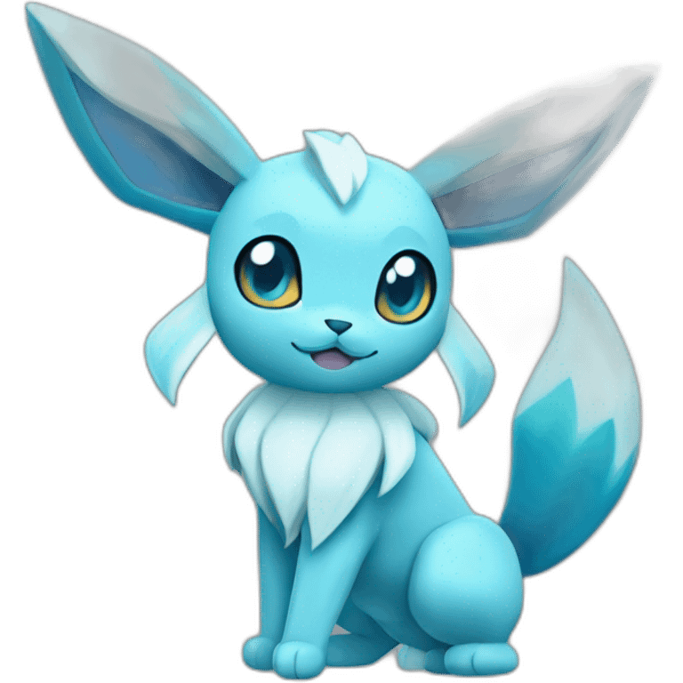 Glaceon pokemon emoji