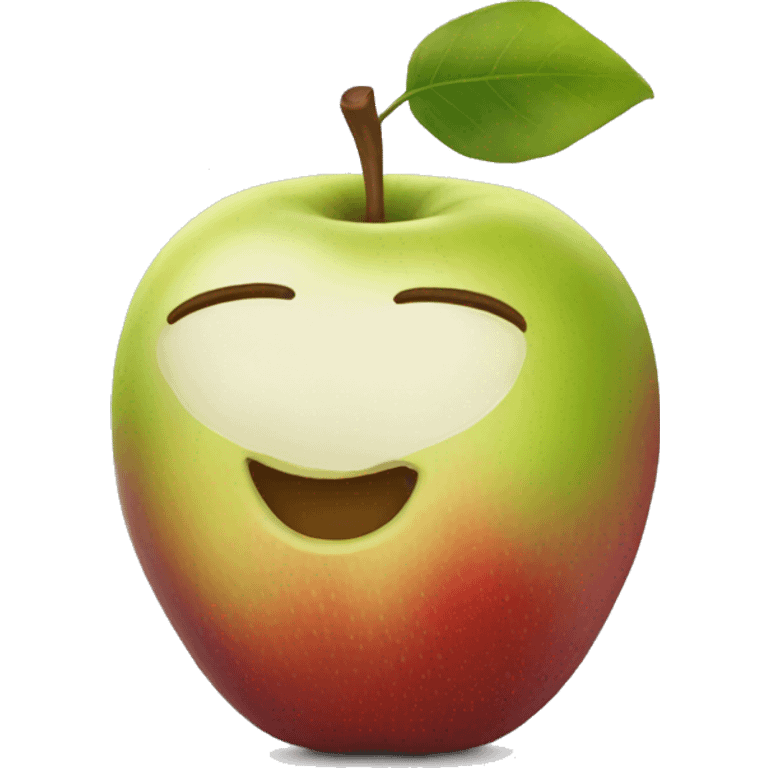 Une pomme emoji