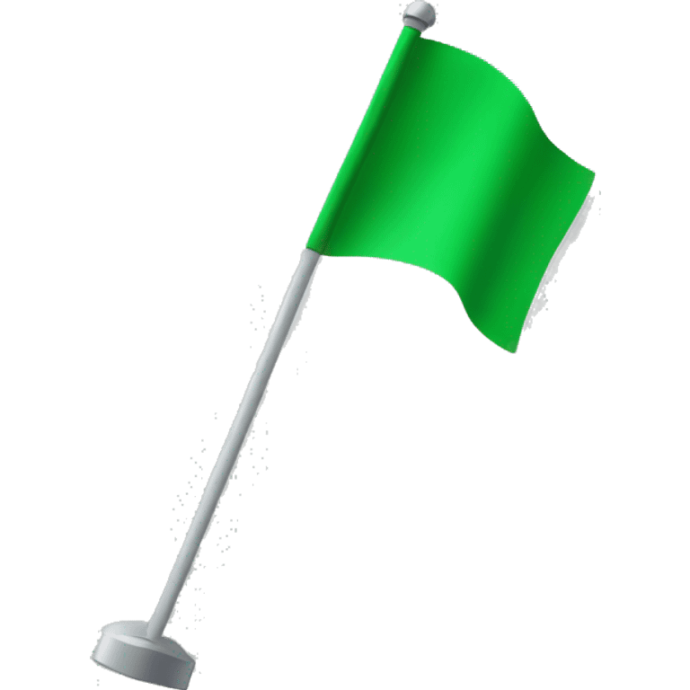 Green flag emoji