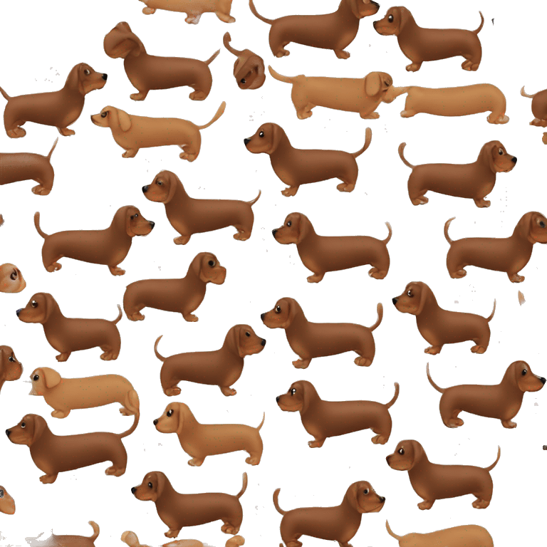 Wiener dog emoji