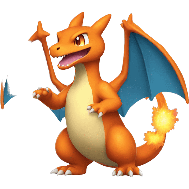  Quilava-Charizard full body emoji