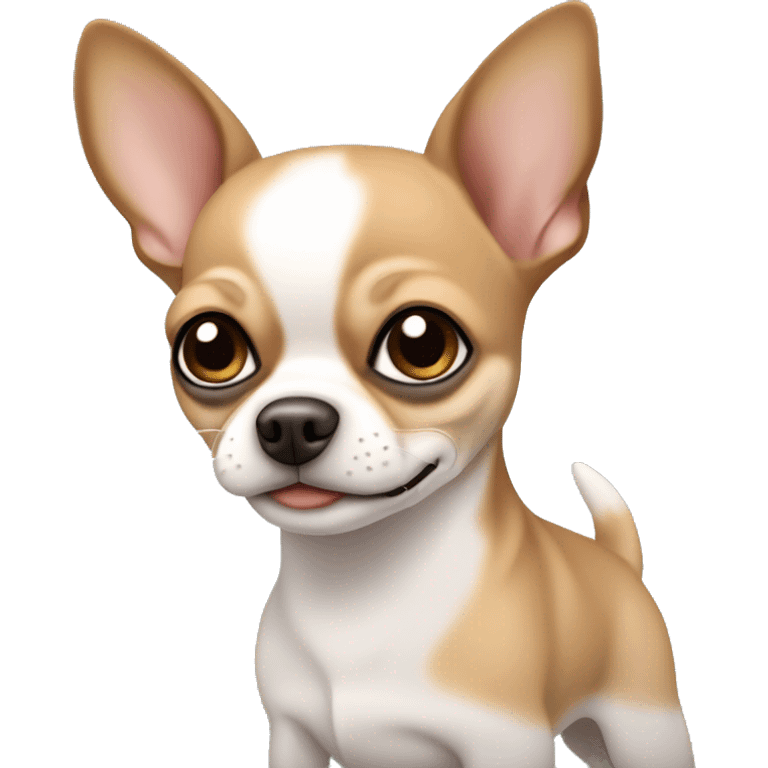 Chubby brown shorthair chihuahua  emoji