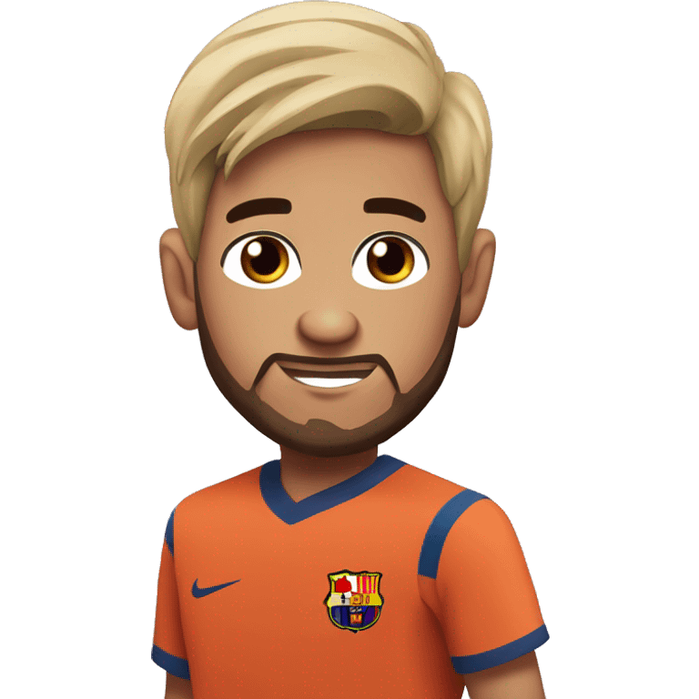 Leonne Messi on planet Mars emoji