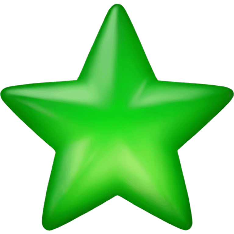 A green star emoji