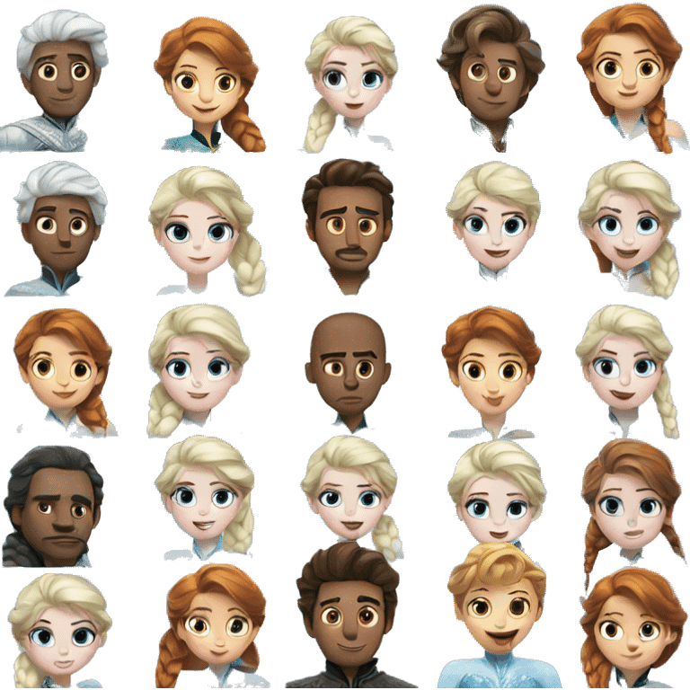 frozen movie emoji