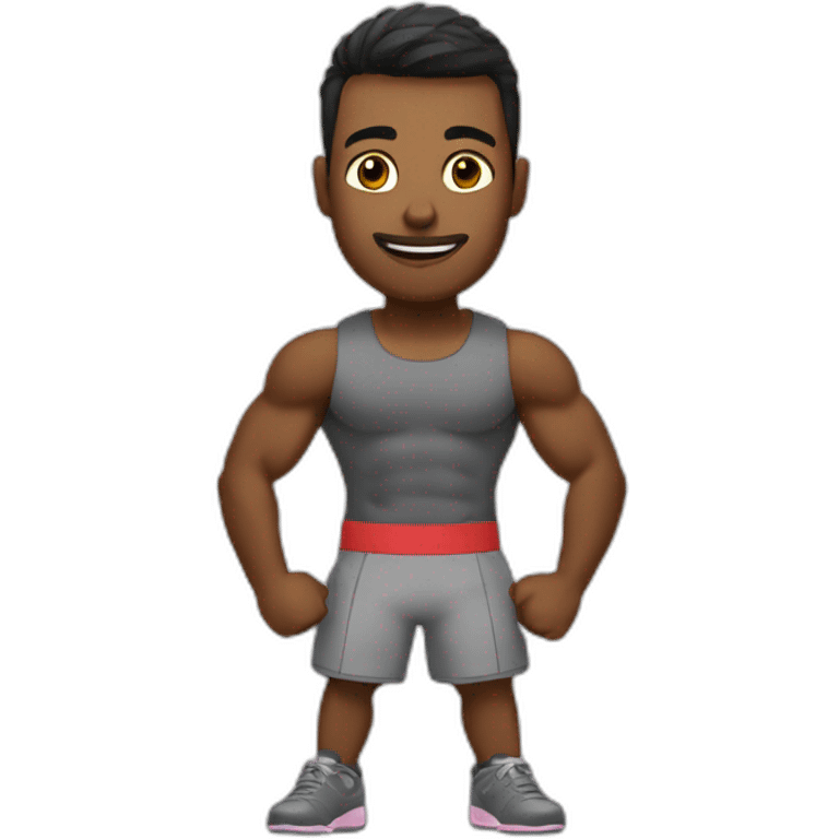 barra de gimnasio emoji