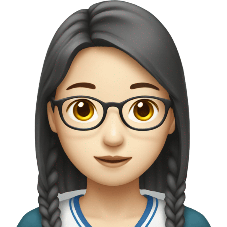 Korean university girl emoji