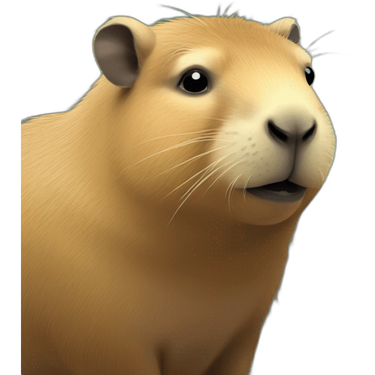 Sad Capybara emoji