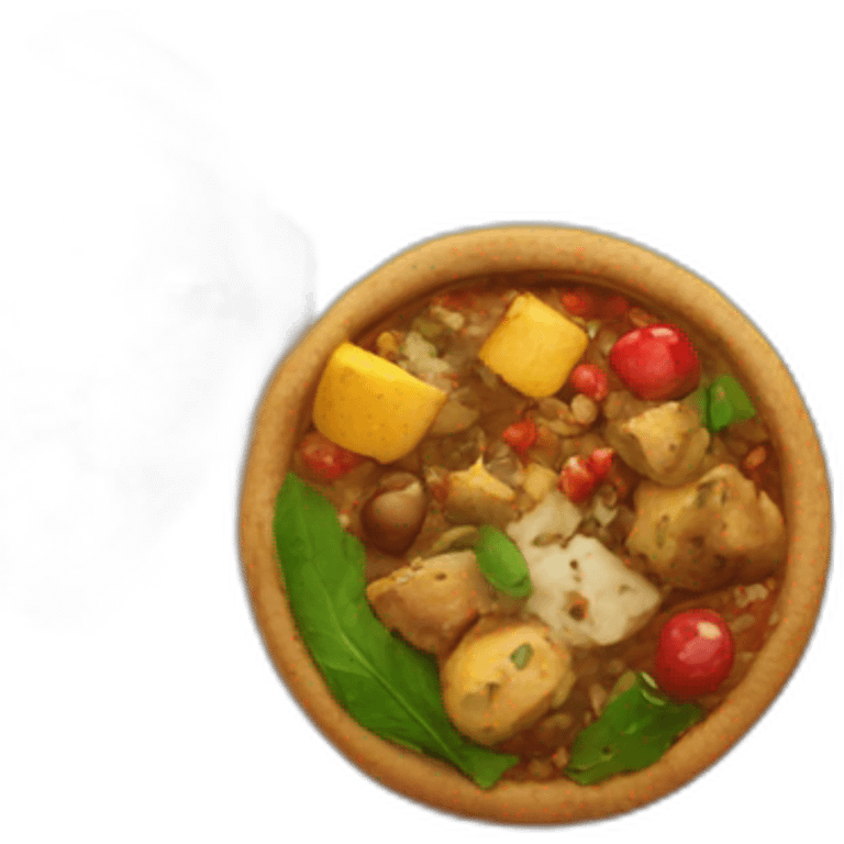 Noël cuisine africaine emoji