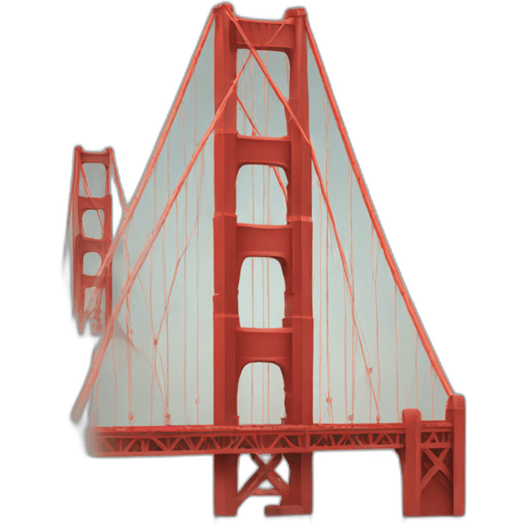 Golden gate bridge emoji