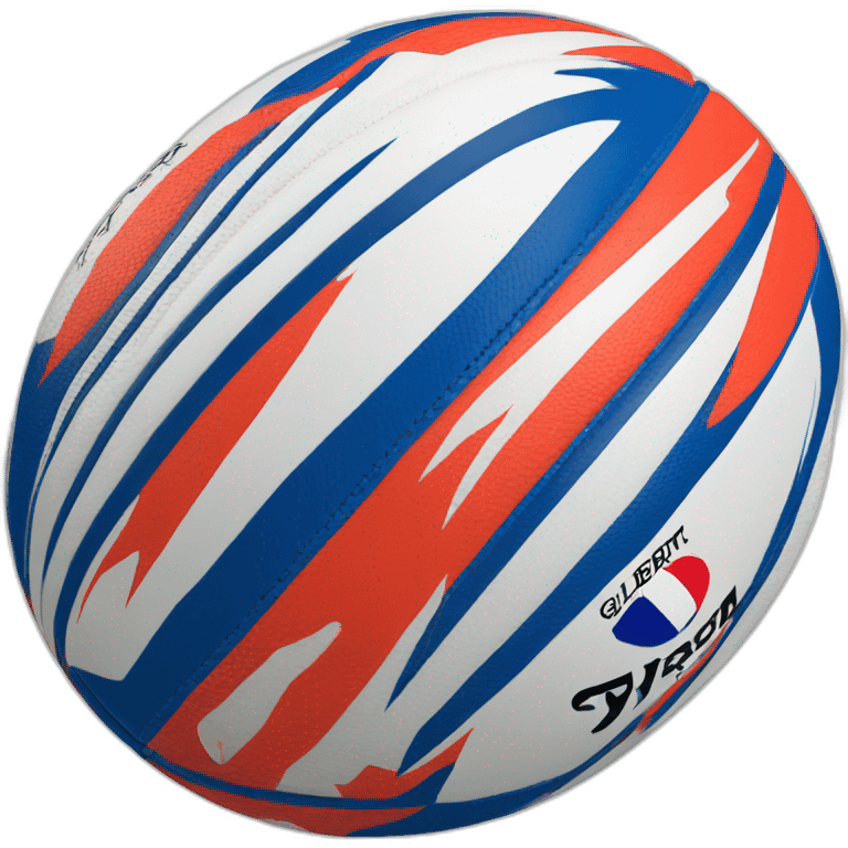 The 2023 World Cup French rugby ball from GILBERT emoji