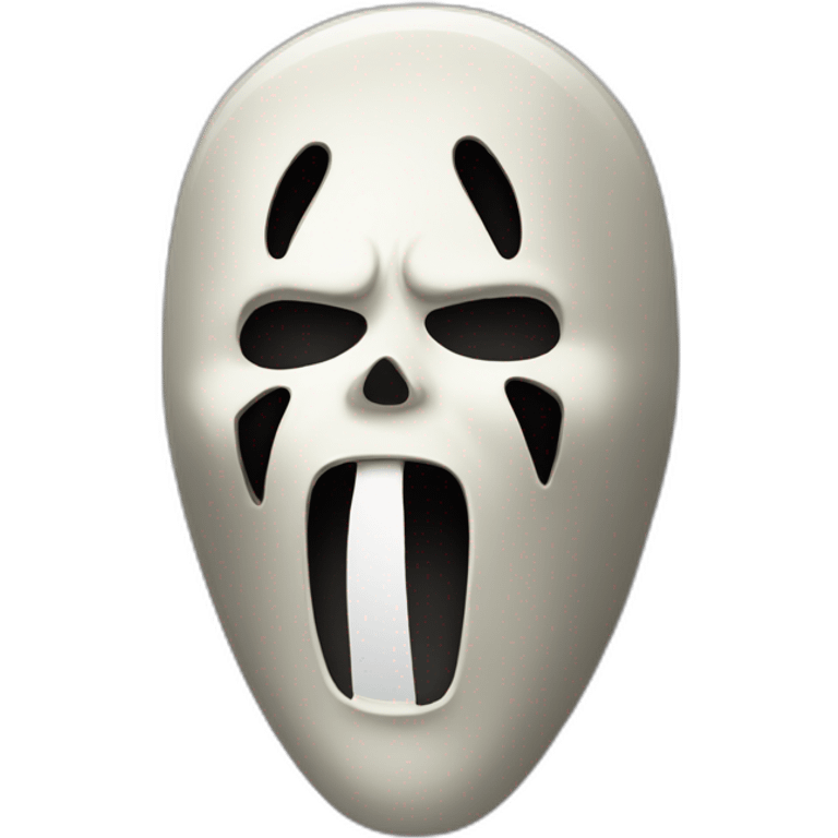 movie Scream mask emoji