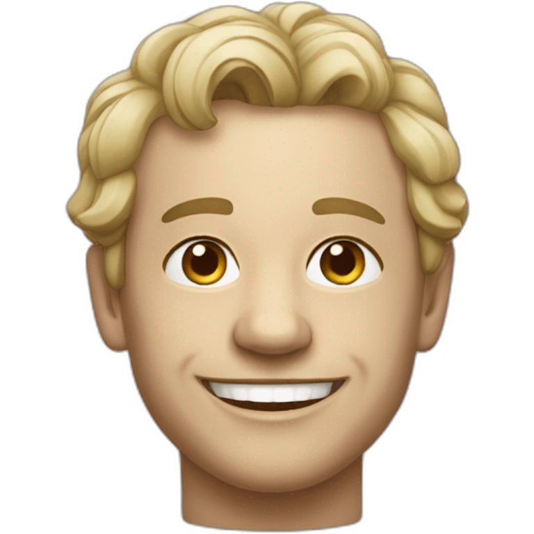 Austrian artist smiling emoji